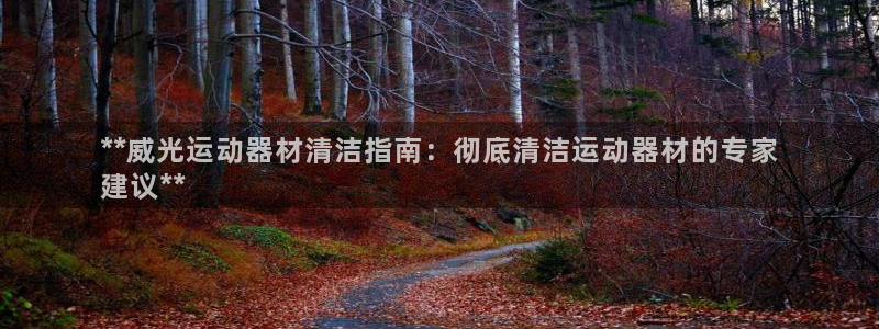 意昂体育3平台注册流程视频：**威光运动器材清洁指南