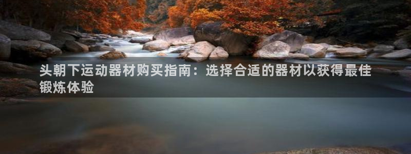 海南意昂体育3：头朝下运动器材购买指南：选择合适的器