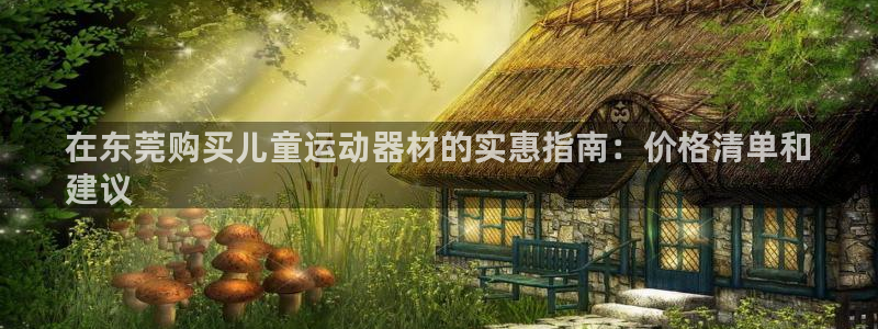 意昂体育3招商电话是多少：在东莞购买儿童运动器材的实