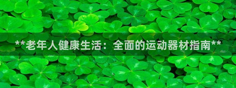 意昂体育3联系电话：**老年人健康生活：全面的运动器材指南*