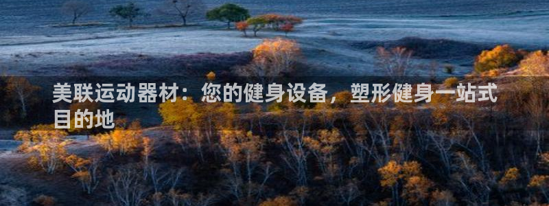 意昂体育3平台注册流程视频：美联运动器材：您的健身设