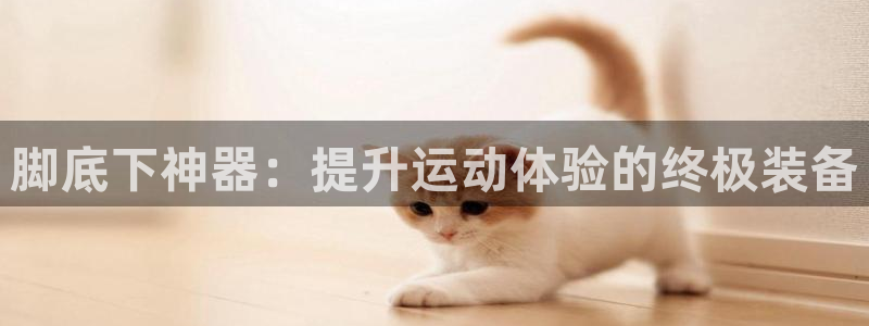 意昂3娱乐：脚底下神器：提升运动体验的终极装备
