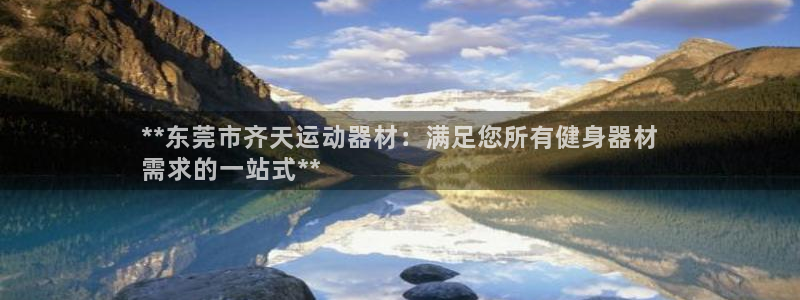 意昂3娱乐是那个系列的台子：**东莞市齐天运动器材：